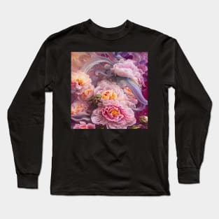 Flowing Flowers 9 Long Sleeve T-Shirt